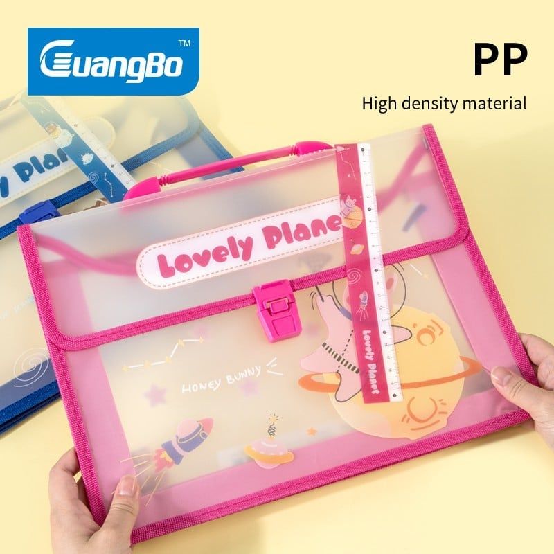 Guangbo - Bìa Cặp 2 Ngăn H06031 2 Ngăn Trong Màu