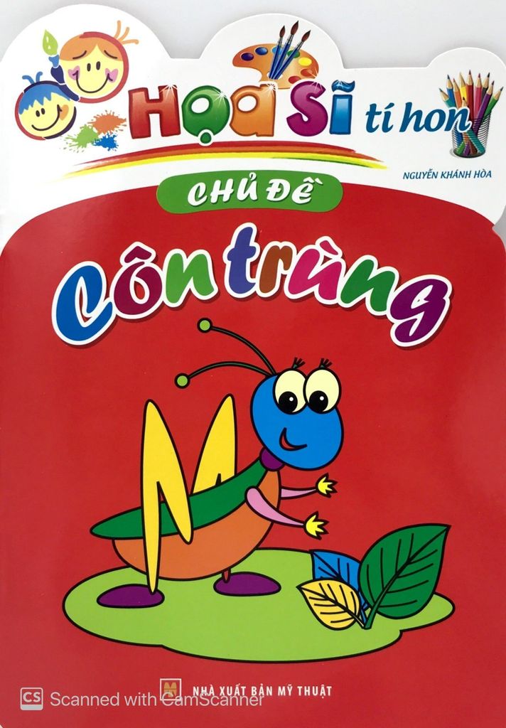 HỌA SĨ TÍ HON-CHỦ ĐỀ CÔN TRÙNG