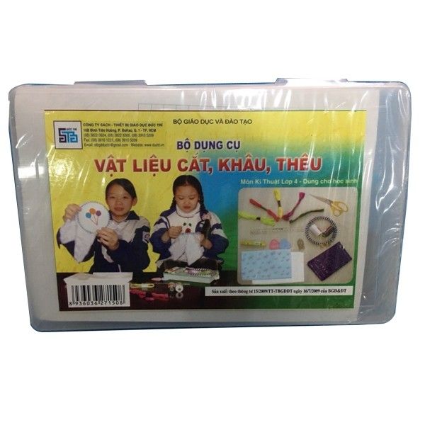Bộ Cắt May Thêu Lớp 4
