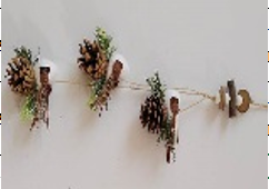 Dây Thông Trang Trí 45CM X3514