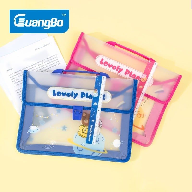 Guangbo - Bìa Cặp 2 Ngăn H06031 2 Ngăn Trong Màu