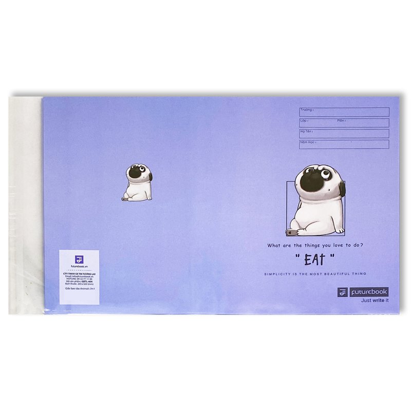 Future - Giấy Bao Tập 2 In 1 Hello BBTL-406 (5 Tờ/Xấp)