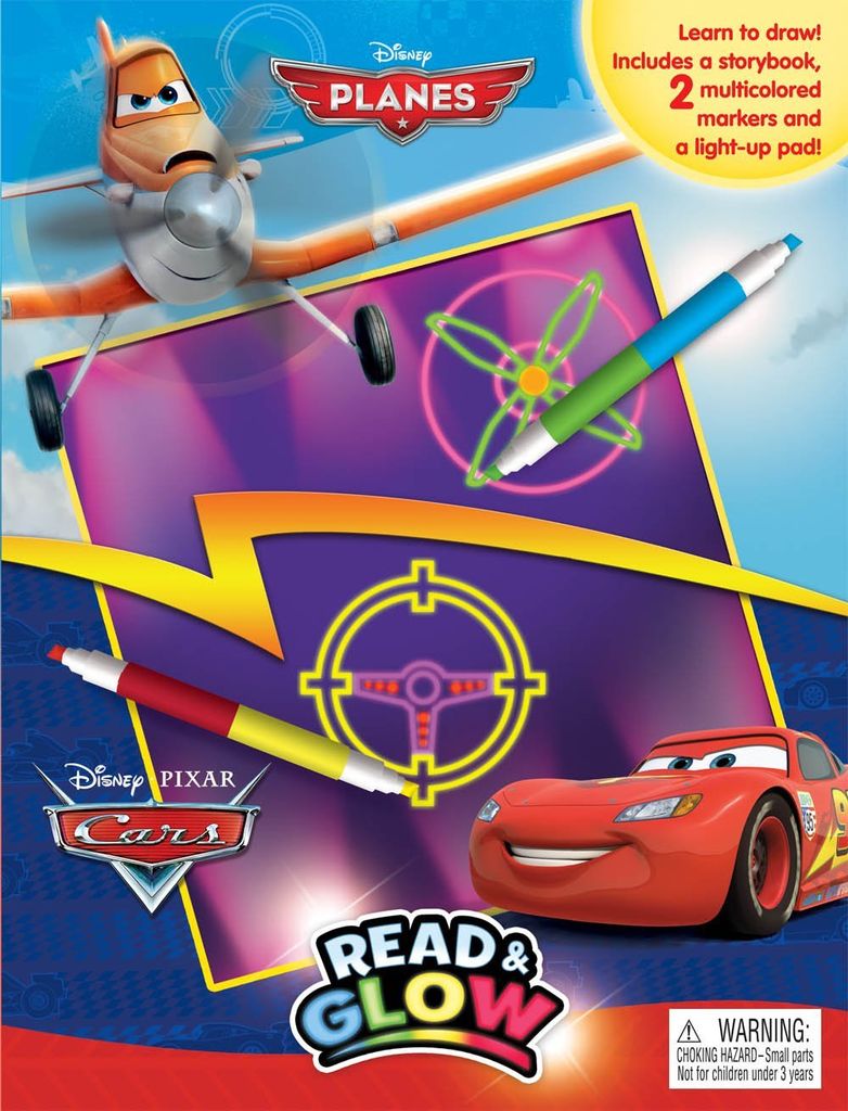 Disney Planes & Disney/Pixar Cars Read & Glow