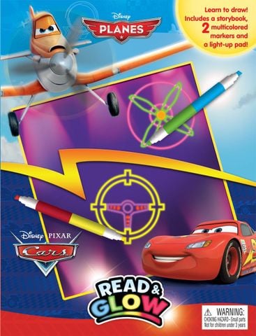 Disney Planes & Disney/Pixar Cars Read & Glow