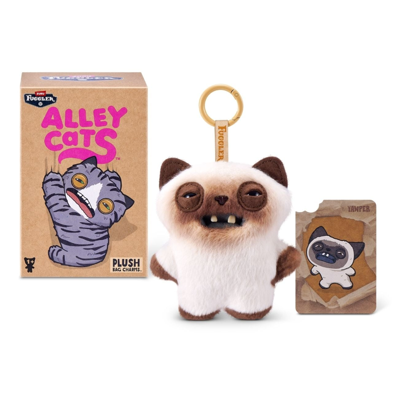 Fuggler Đc Sưu Tầm Zuru Toys Alley Cat Keyrings 5