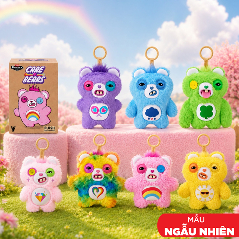 Fuggler Đc Sưu Tầm Zuru Toys Care Bears Keyrings 5