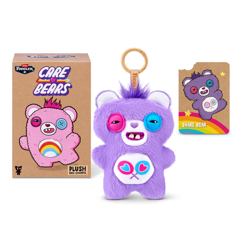 Fuggler Đc Sưu Tầm Zuru Toys Care Bears Keyrings 5