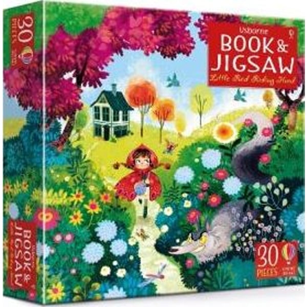 Usborne Book And Jigsaw Little Red Riding Hood