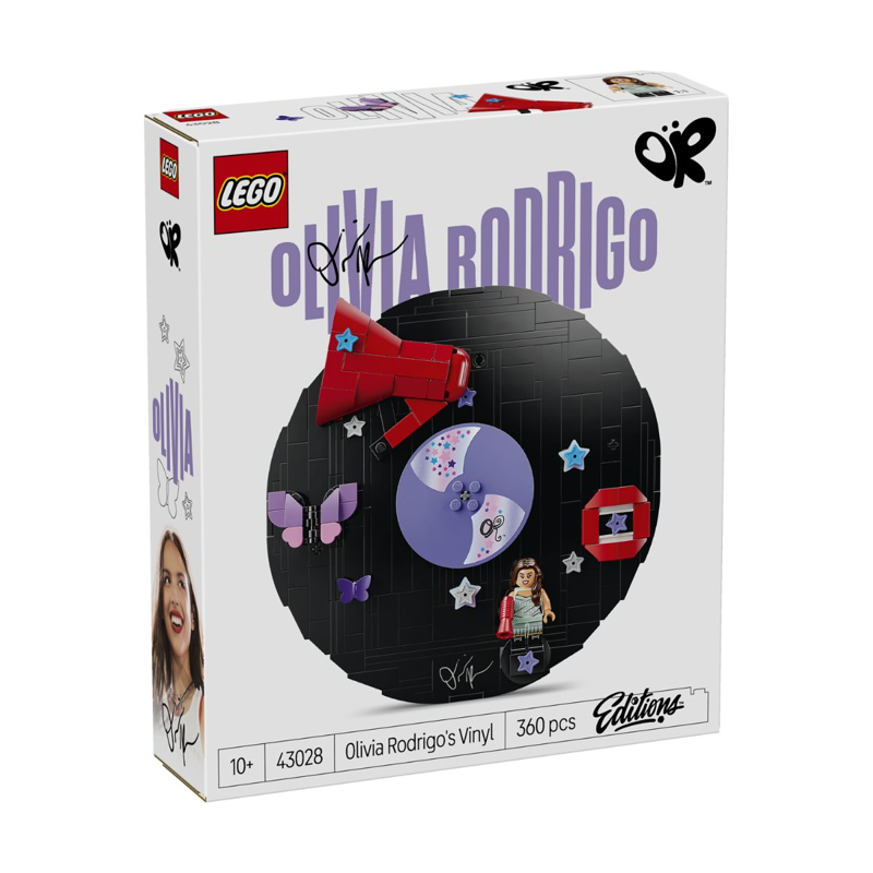 Lego Editions Music - Đồ Chơi Lắp Ráp Đĩa Than Nhạc Của Olivia 43028