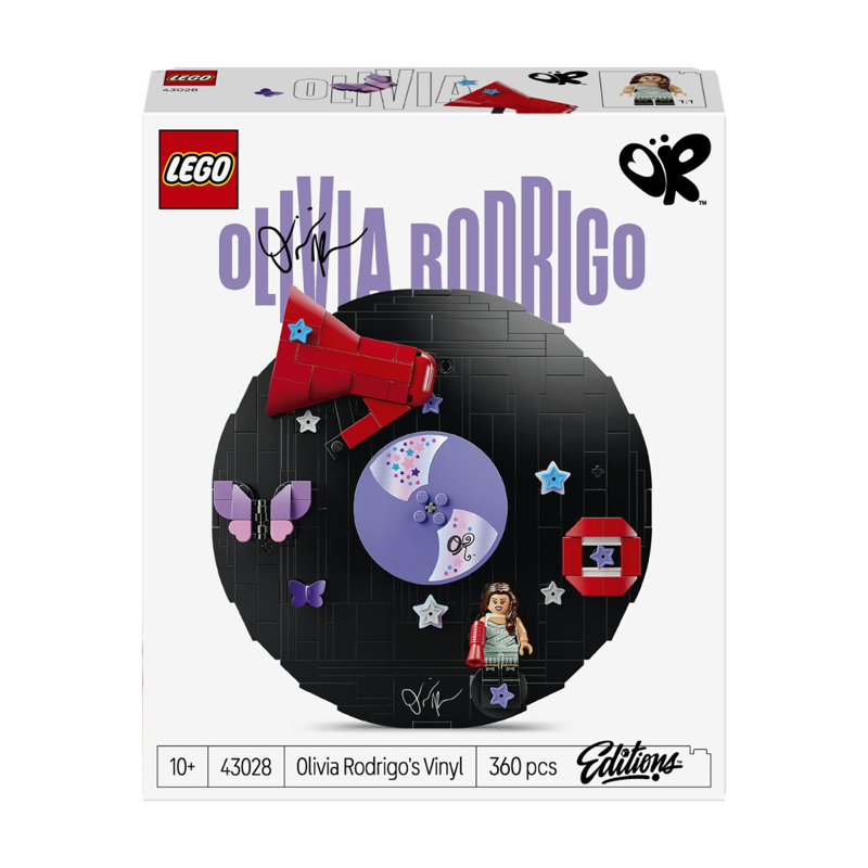 Lego Editions Music - Đồ Chơi Lắp Ráp Đĩa Than Nhạc Của Olivia 43028
