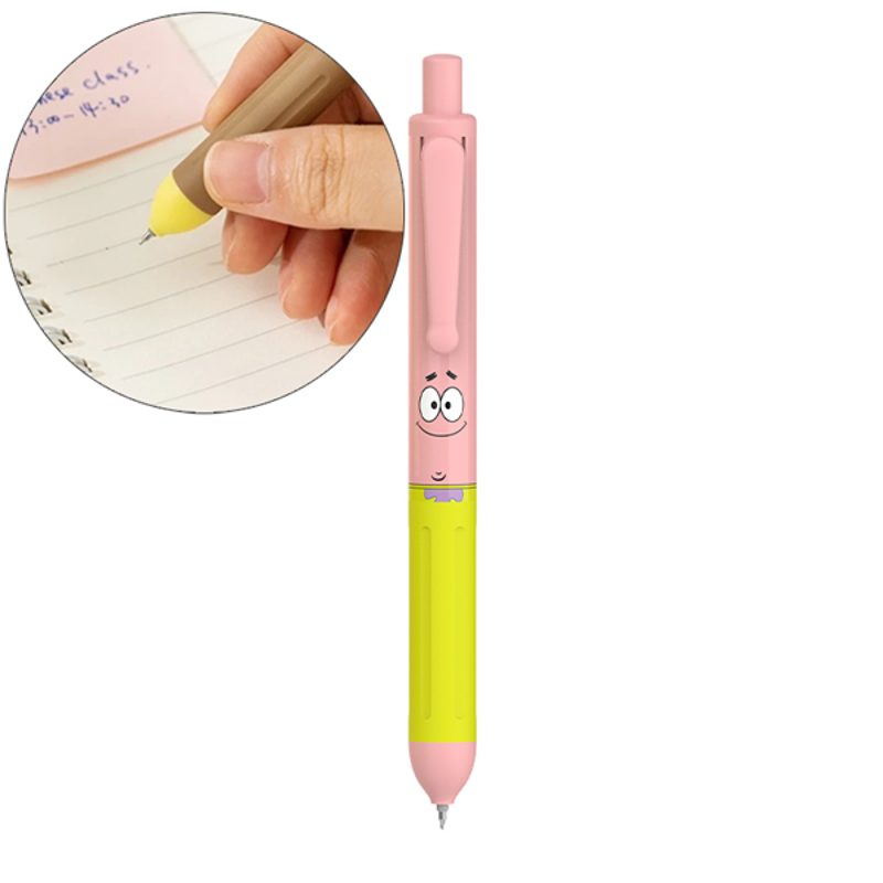 Bút Gel Màu Đen Hình Bọt Biển Deli - EG92-BK