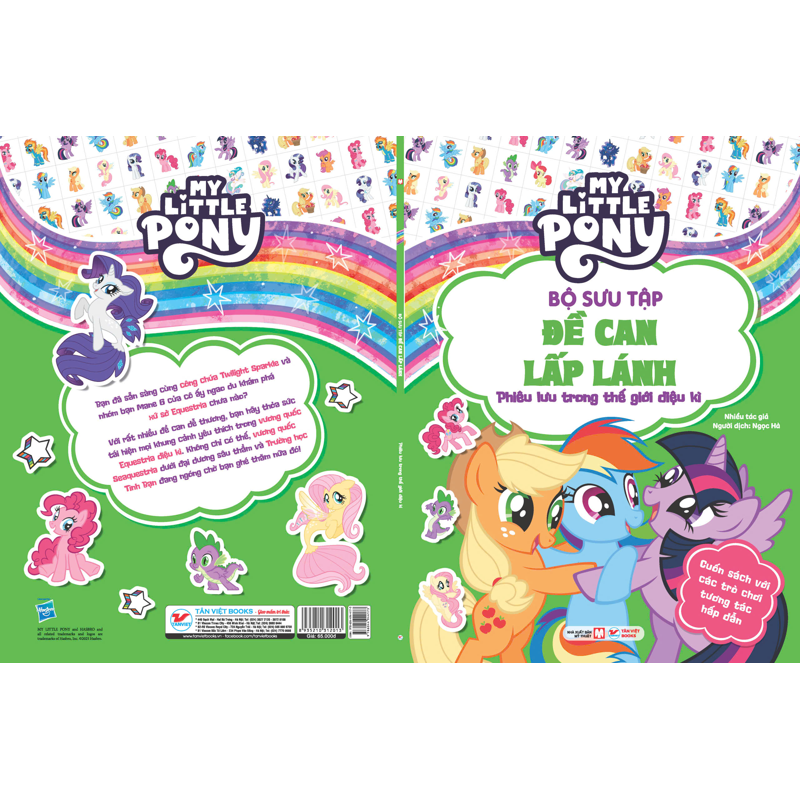 My Little Pony - Bộ Sưu Tập Đề Can Lấp Lánh - Phiêu Lưu Trong Thế Giới Diệu Kì
