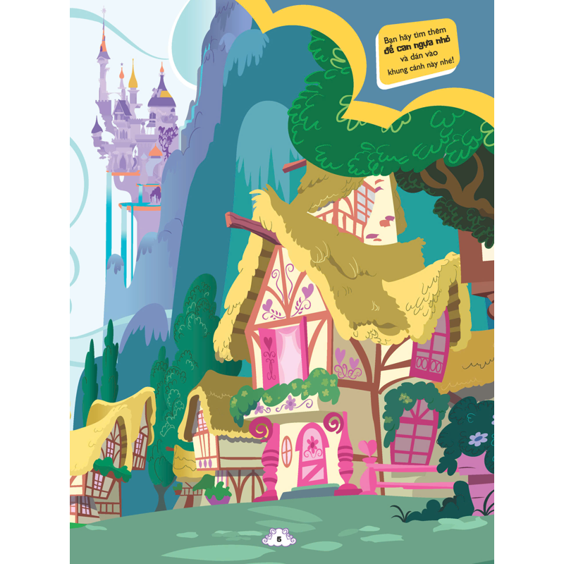 My Little Pony - Bộ Sưu Tập Đề Can Lấp Lánh - Phiêu Lưu Trong Thế Giới Diệu Kì
