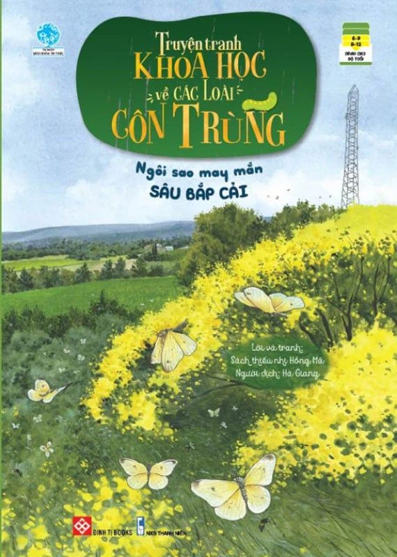 Truyện Tranh Khoa Học Về Các Loài Côn Trùng - Ngôi Sao May Mắn Sâu Bắp Cải