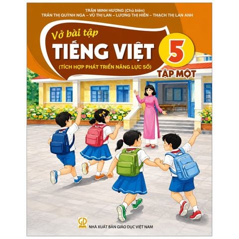 Vở Bài Tập Tiếng Việt -Tập 1 - (Tích Hợp Phát Triển Năng Lực Số)