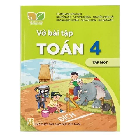Vở Bài Tập Toán 4 -Tập 1 - (Tích Hợp Phát Triển Năng Lực Số) (Phiên bản 2026)