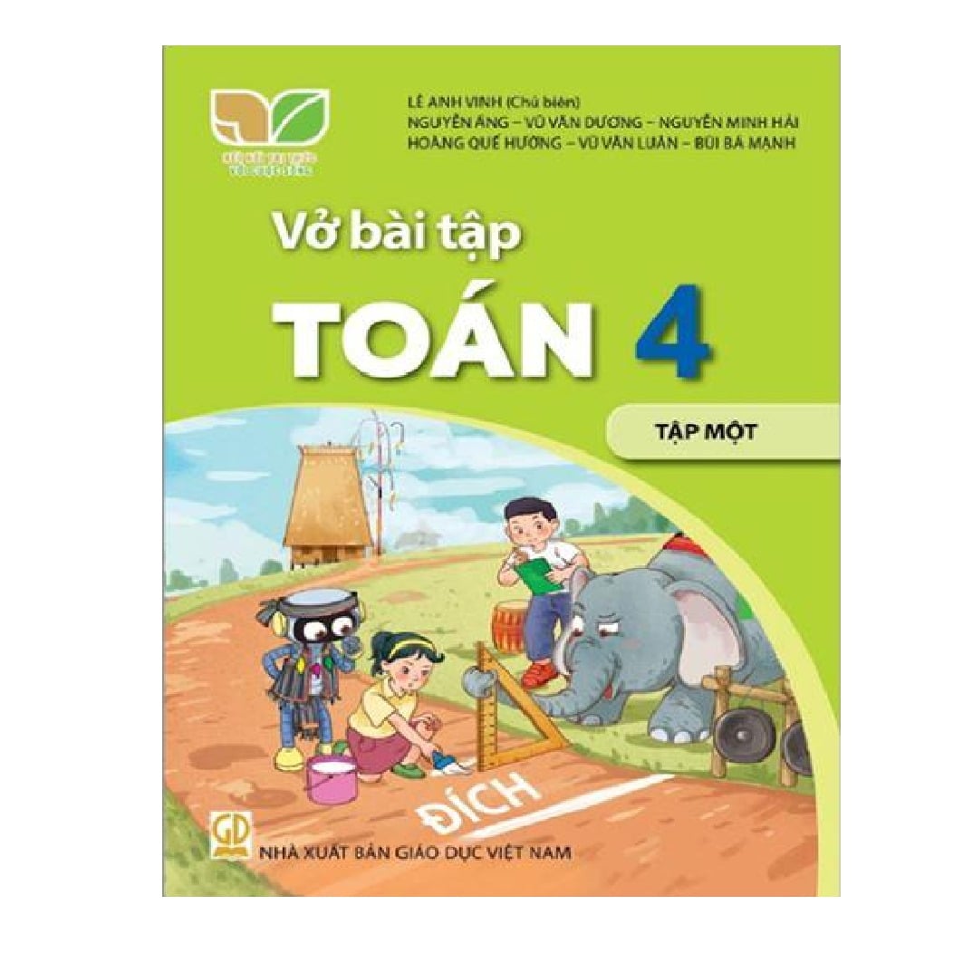 Vở Bài Tập Toán 4 -Tập 1 - (Tích Hợp Phát Triển Năng Lực Số) (Phiên bản 2026)