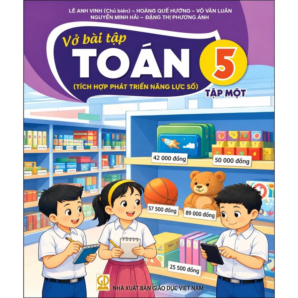 Vở Bài Tập Toán -Tập 1 - (Tích Hợp Phát Triển Năng Lực Số)