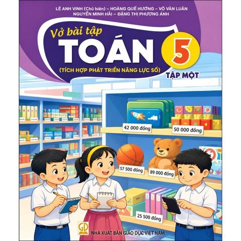 Vở Bài Tập Toán -Tập 1 - (Tích Hợp Phát Triển Năng Lực Số)
