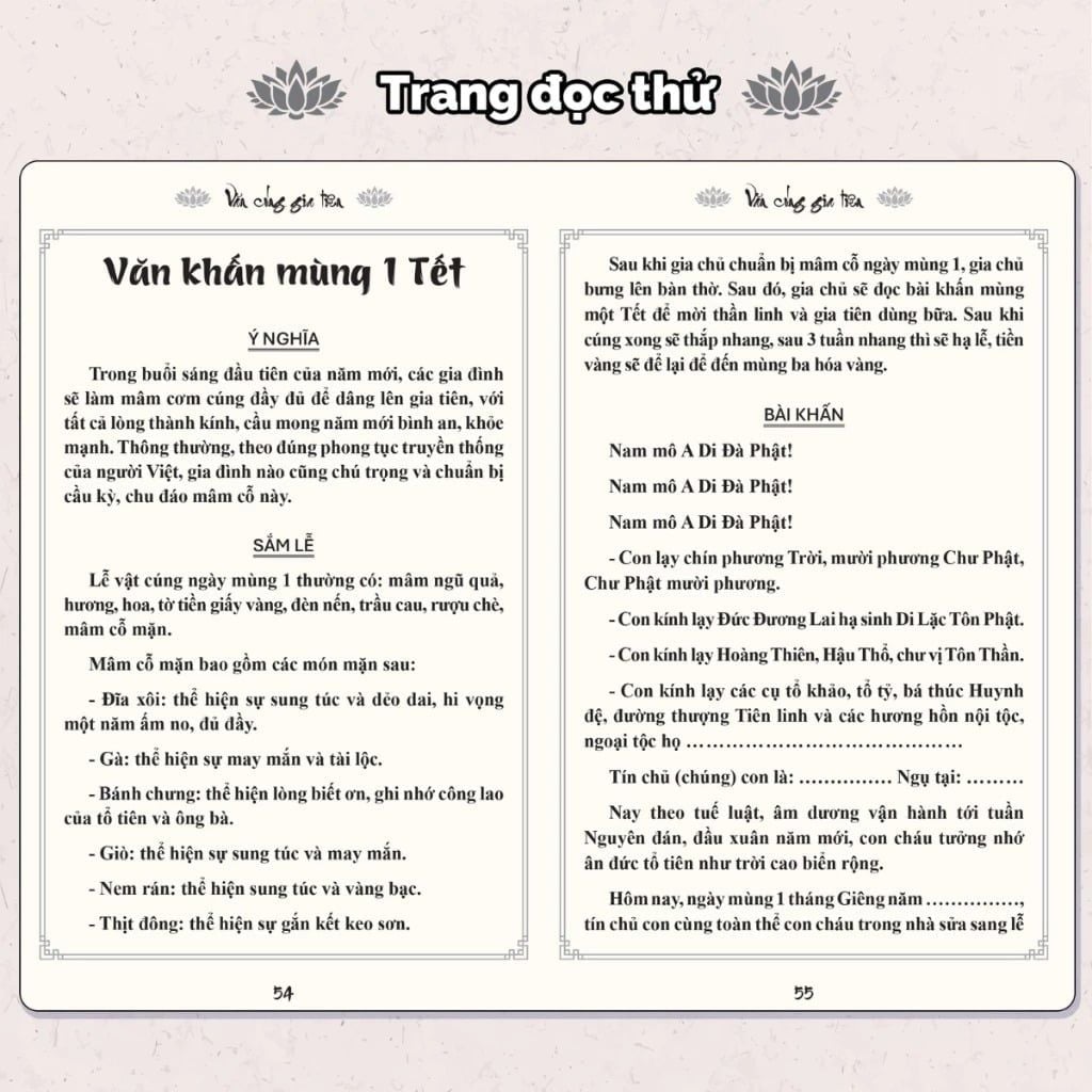 Văn Cúng Gia Tiên