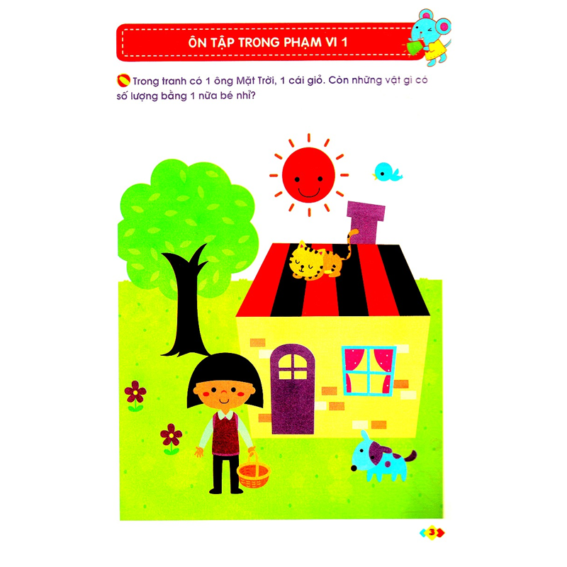 Mai Em Vào Lớp 1 - Vở Bé Làm Quen Với Toán - Dành Cho Trẻ Mẫu Giáo (Tái bản năm 2024)