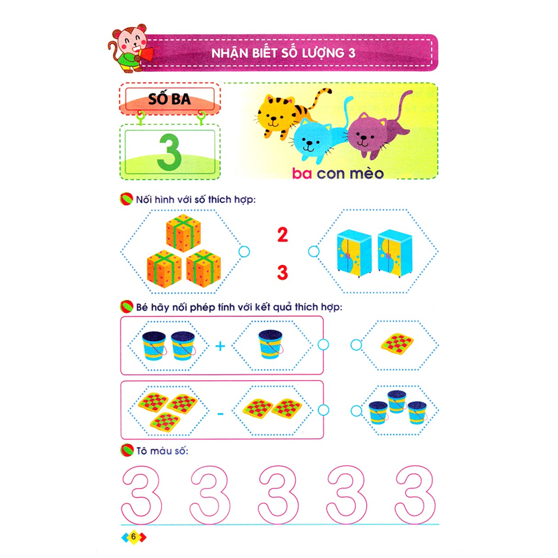 Mai Em Vào Lớp 1 - Vở Bé Làm Quen Với Toán - Dành Cho Trẻ Mẫu Giáo (Tái bản năm 2024)