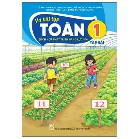 Vở Bài Tập Toán 1 - Tập 2 (Tích Hợp Phát Triển Năng Lực Số) (2026)