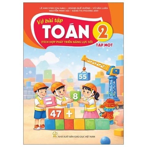 Vở Bài Tập Toán 2 - Tập 1 (Tích Hợp Phát Triển Năng Lực Số) (Phiên Bản 2026)
