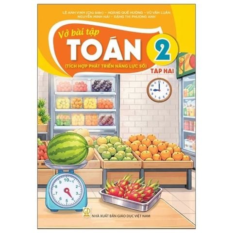 Vở Bài Tập Toán 2 - Tập 2 (Tích Hợp Phát Triển Năng Lực Số) (Phiên Bản 2026)