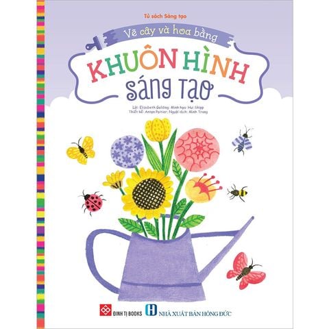 Vẽ Cây Và Hoa Bằng Khuôn Hình Sáng Tạo