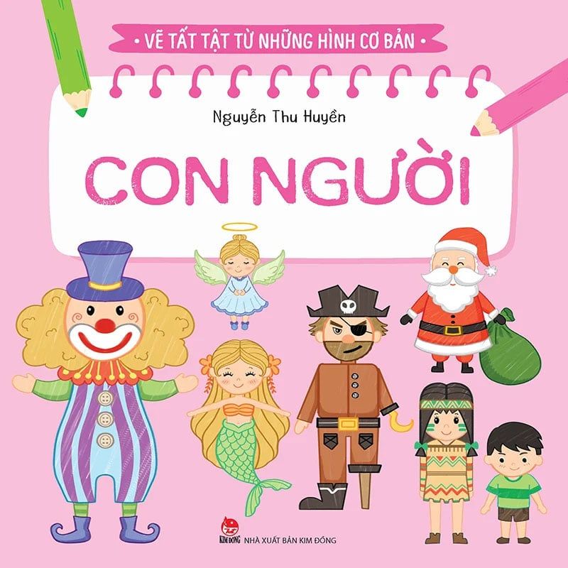 Vẽ Tất Tật Từ Những Hình Cơ Bản - Con Người