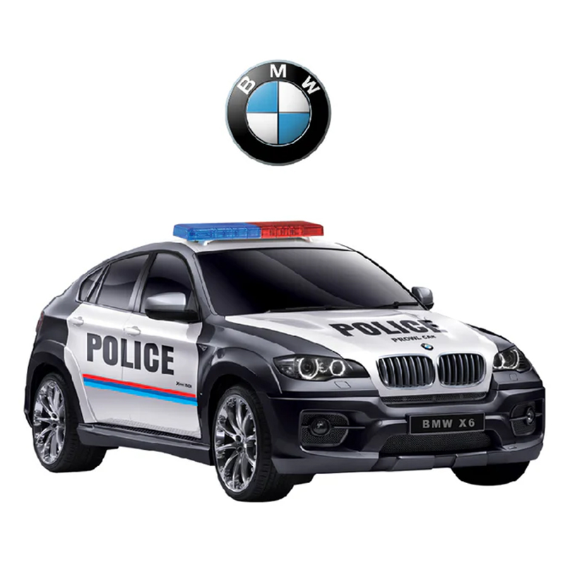 Vecto Xe Cảnh Sát Bmw X6 Điều Khiển VT2404P/BK