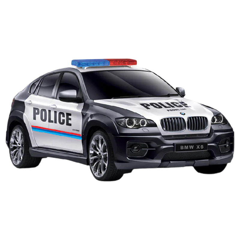 Vecto Xe Cảnh Sát Bmw X6 Điều Khiển VT2404P/BK