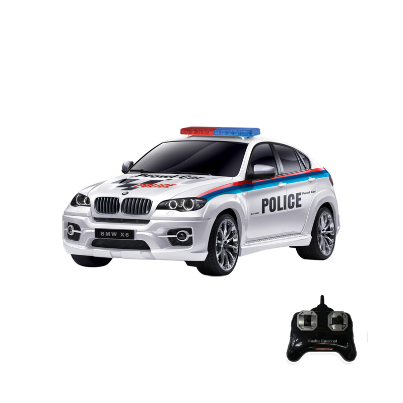 Vecto Xe Cảnh Sát Bmw X6 Điều Khiển VT2404P/WH
