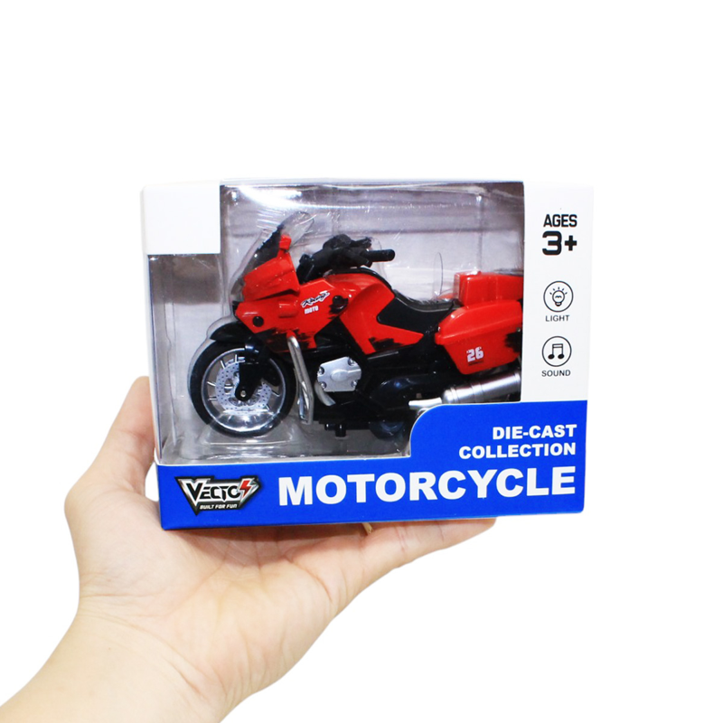 Vecto Xe Motor Đua Có Đèn Và Âm Thanh Vt0781b (Vta)