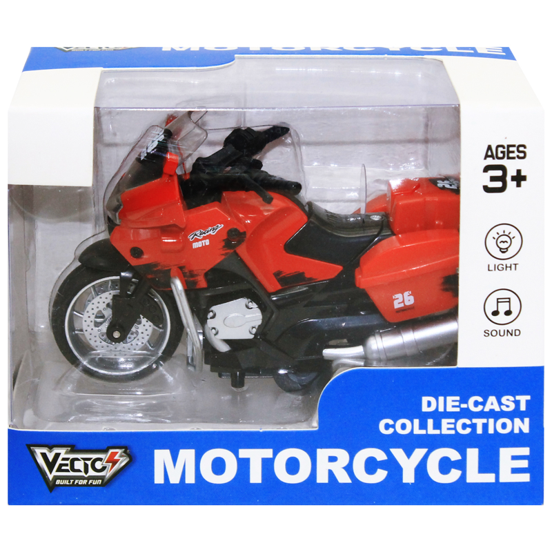 Vecto Xe Motor Đua Có Đèn Và Âm Thanh Vt0781b (Vta)