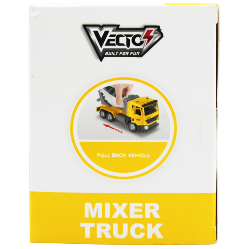 Vecto Xe Trộn Xi Măng Mô Hình Có Đèn & Âm Thanh Vt21k (Vta)