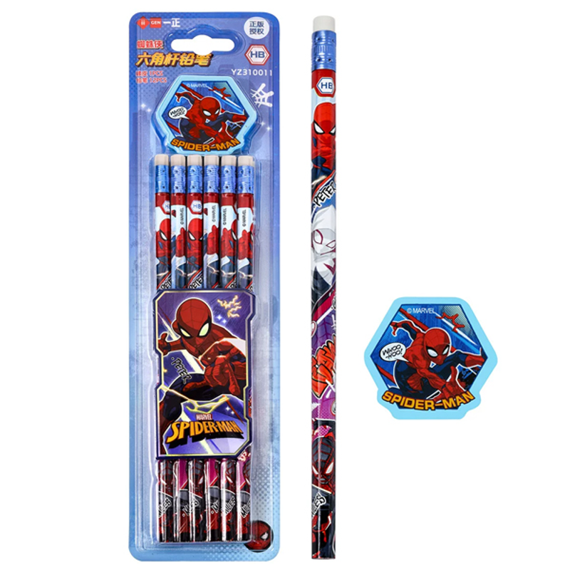Iigen - Vỉ 12 Viết Chì HB Spiderman 310029