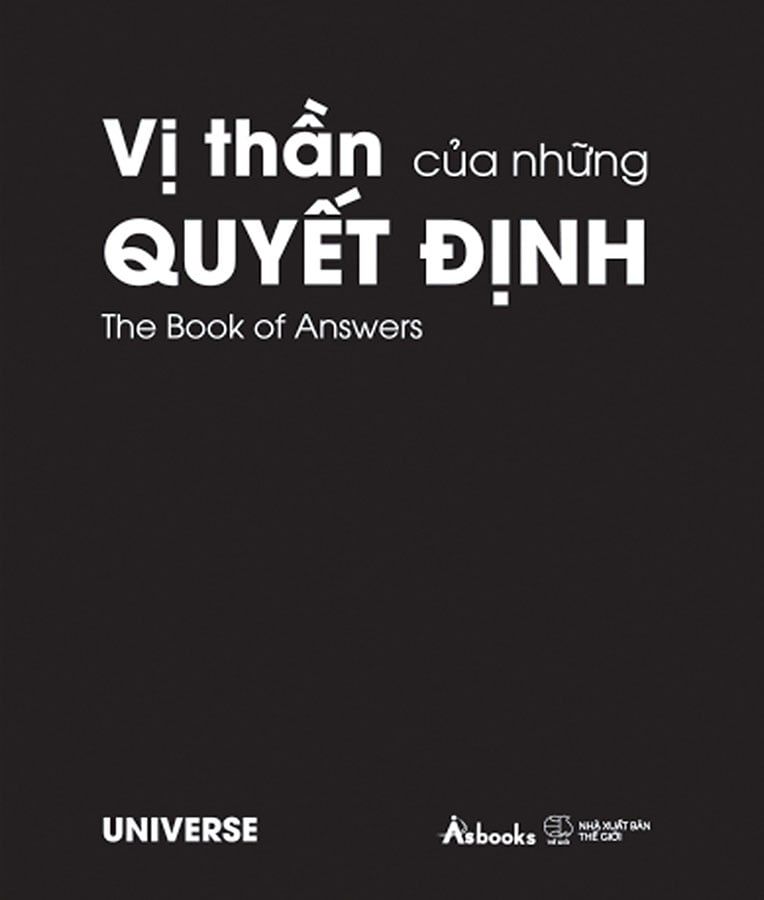 Vị Thần Của Những Quyết Định - The Book Of Answers (Bìa màu đen)