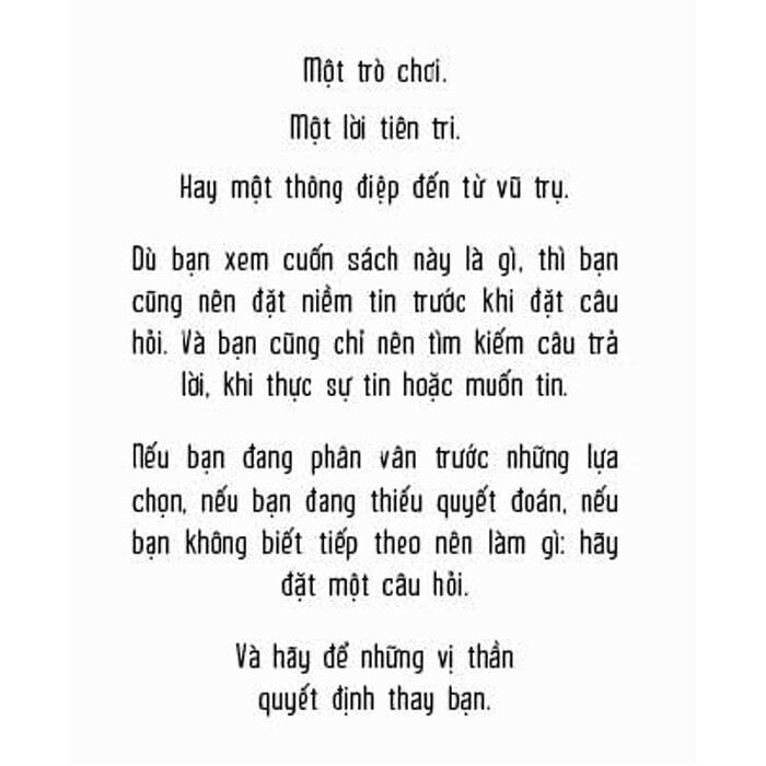 Vị Thần Của Những Quyết Định - The Book Of Answers (Bìa màu hồng)