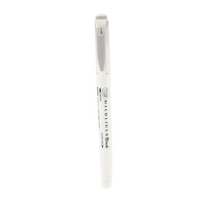 ZEBRA - VIẾT MILDLINER BRUSH - XÁM - WFT8-MGR (MS)
