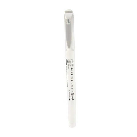 ZEBRA - VIẾT MILDLINER BRUSH - XÁM - WFT8-MGR (MS)