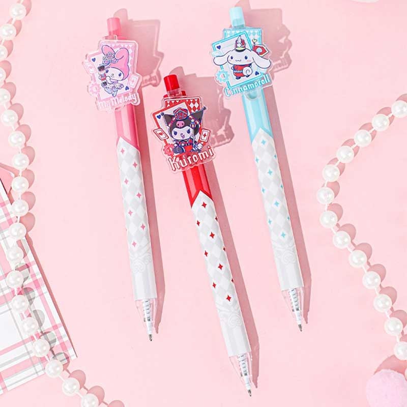 Bút Gel Bấm SR Màu Xanh GUBKT82311