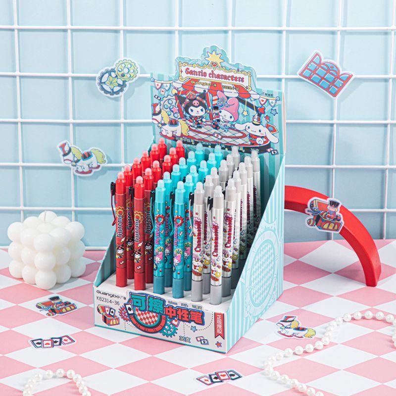 Bút Gel Tẩy Được SR Màu Xanh GUBKT82314