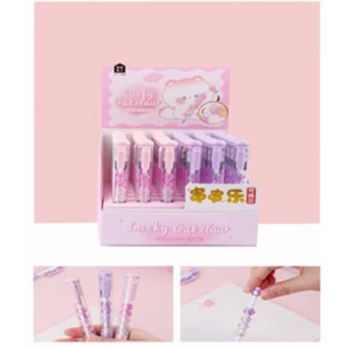 Viết Gel Xanh Mèo Crystal 8124