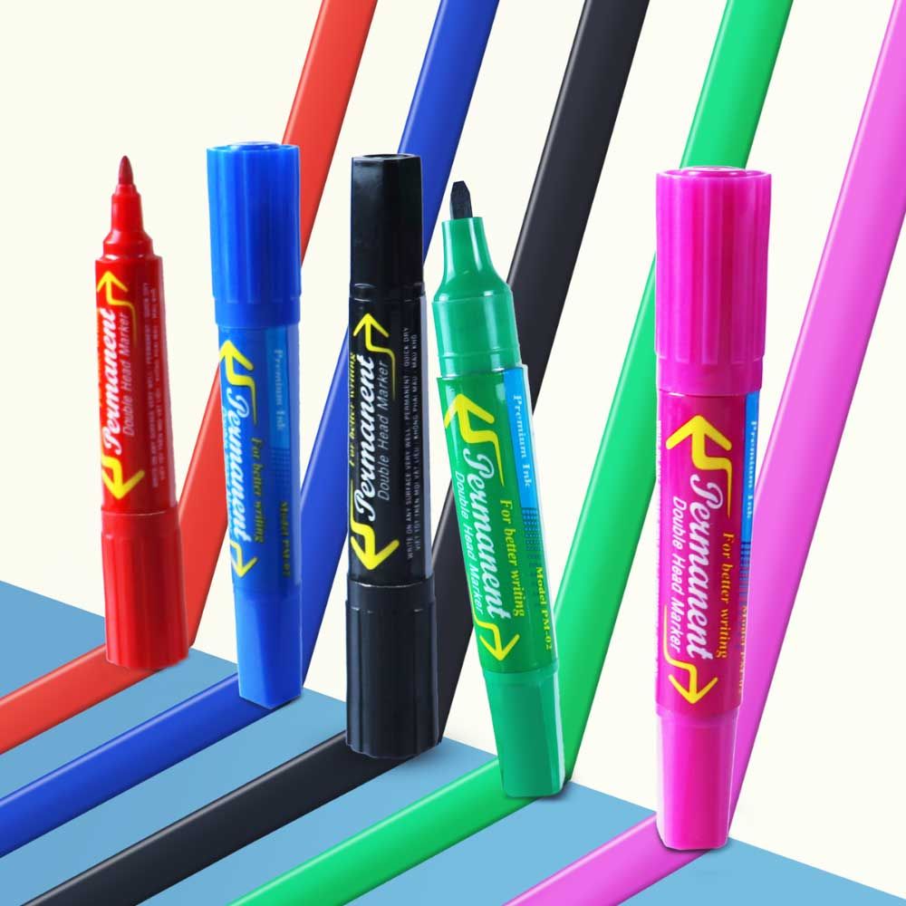 Viết Lông Dầu PM-02 (2 Đầu )(Đủ Màu)(5164-TVP)