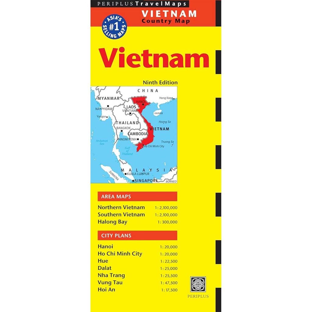 Vietnam Travel Map Ninth Edition