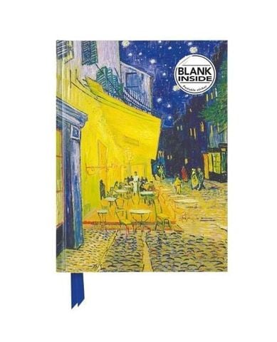 PL - Vincent van Gogh: Café Terrace (Foiled Blank Journal)