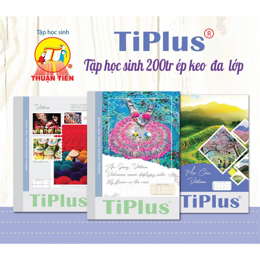 Tập Sinh Viên Thuận Tiến Ép Keo  200 Trang DL60 Việt Nam