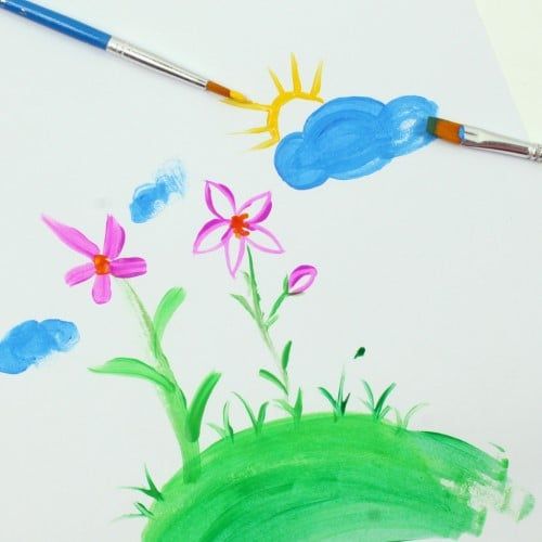 Stacom B110_Fs Cọ Vẽ Sợi Nylon Đầu Dẹp- Số 10(20C/H)(A5390)